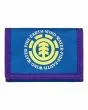 Cartera de velcro Element Elemental Wallet azul y violeta para hombre