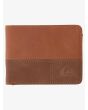 Cartera de triple hoja Quiksilver Stay Country marrón para hombre