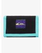 Cartera de velcro Quiksilver The Everydaily Negra para hombre