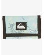 Cartera de velcro Quiksilver The Everydaily Turquesa para hombre 