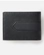 Cartera de cuero sintético Rip Curl Direction PU All Day negra para hombre posterior