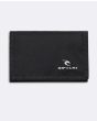 Cartera surfera Rip Curl negra para hombre
