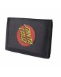 Cartera Santa Cruz Classic Dot Wallet negra para hombre
