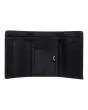 Cartera de triple hoja con cierre de velcro Billabong Tribong Lite Negra para hombre abierta