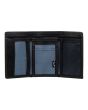 Cartera de triple hoja con cierre de velcro Billabong Tribong Lite Azul Glacial para hombre abierta
