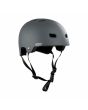 Casco Skate Bullet Santa Cruz Oval Dot Gris Carbón Mate para adulto frontal