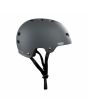 Casco Skate Bullet Santa Cruz Oval Dot Gris Carbón Mate para adulto lateral 