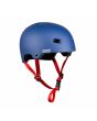 Casco Skate Bullet Santa Cruz Strip Logo Azul Mate para adulto frontal