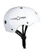 Casco de protección para skate Pro-Classic Certified Blanco para adulto lateral