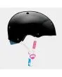 Casco Skate/BMX Pro-Tec Low Pro Santa Cruz Black Gloss para adulto lateral