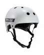 Casco para skate o bmx Pro-Tec Old School Blanco Brillante para adulto frontal