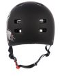 Casco Skateboard Bullet x Santa Cruz Screaming Hand negro para adulto posterior