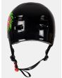 Casco de Skateboard Bullet x Slime Balls Slime Logo negro posterior