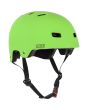 Casco de protección para Skateboard y BMX Infantil Bullet Deluxe T35 Youth verde lima