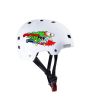 Casco Skateboard Infantil Bullet x Santa Cruz Slasher blanco
