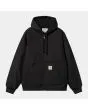 Cazadora de invierno con capucha Carhartt WIP Active Jacket Negra para hombre 