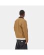 Hombre con chaqueta Carhartt WIP Detroit Jacket Marrón posterior