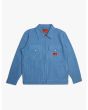 Cazadora workwear Deus Ex Machina Ortiz Overdye Jacket azul cielo para hombre