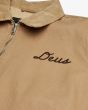Chaqueta Bomber Deus OFR Jacket Tobacco para hombre bordado