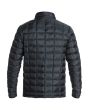 Cazadora aislante Quiksilver release para hombre en color negro posterior