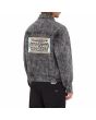 Cazadora vaquera Volcom Mind Invasion Jacket negra para hombre posterior
