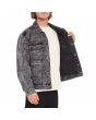 Cazadora vaquera Volcom Mind Invasion Jacket negra para hombre interior