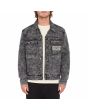 Cazadora vaquera Volcom Mind Invasion Jacket negra para hombre