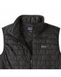 Chaleco acolchado e impermeable plegable Patagonia Men's Nano Puff Vest Negro para hombre interior