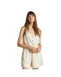 Mujer con chaleco Brixton Polanco Tank Blanco