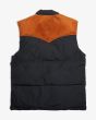 Chaleco acolchado Deus Ex Machina Scout Puffa Vest Negro para hombre posterior