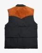 Chaleco acolchado Deus Ex Machina Scout Puffa Vest Negro para hombre posterior