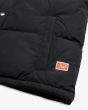 Chaleco acolchado Deus Ex Machina Scout Puffa Vest Negro para hombre etiqueta