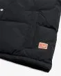 Chaleco acolchado Deus Ex Machina Scout Puffa Vest Negro para hombre etiqueta