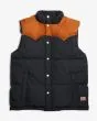 Chaleco acolchado Deus Ex Machina Scout Puffa Vest Negro para hombre