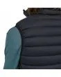 Hombre con chaleco acolchado impermeable Patagonia Down Sweater Vest Negro sisas elásticas
