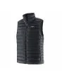 Chaleco acolchado plegable e impermeable Patagonia Men's Down Sweater Vest Negro para hombre