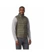 Hombre con chaleco acolchado impermeable Patagonia Down Sweater Vest Verde Pino