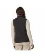 Mujer con chaleco de forro polar Patagonia Retro Pile Negro Tinta posterior