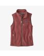 Chaleco polar Patagonia Retro Pile Vest en color rosa para mujer