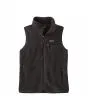 Chaleco de forro polar Patagonia Women's Retro Pile Fleece Vest Ink Black para mujer