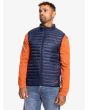 Hombre con chaleco ligero Quiksilver Scaly Azul Marino 