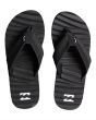 Sandalias de dedo Billabong Dunes Impact negras para hombre