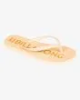 Chanclas Billabong Sunlight Golden Peach amarillas para mujer frontal 