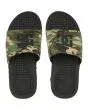 Chanclas DC Shoes Slider Bolsa negras camuflaje para hombre superior