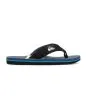 Chanclas Quiksilver Molokai Layback Youth azules y negras para niño lateral