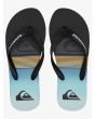 Chanclas Quiksilver Molokai Panel negras para hombre superior