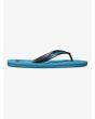 Sandalias Quiksilver Molokai azules y negras para hombre lateral