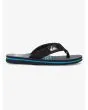 Chanclas Quiksilver Molokai Layback Youth negras para niño derecha