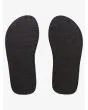 Chanclas Quiksilver Molokai Layback Youth negras para niño suela