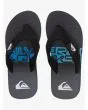Chanclas Quiksilver Molokai Layback Youth negras para niño superior